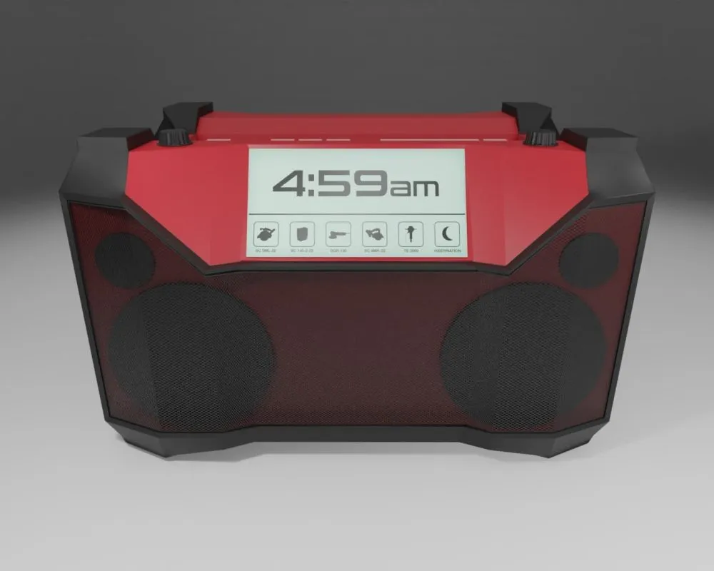 Hilti PowerNap pillow product mockup from the April Fools social media campaign for construction tool brand